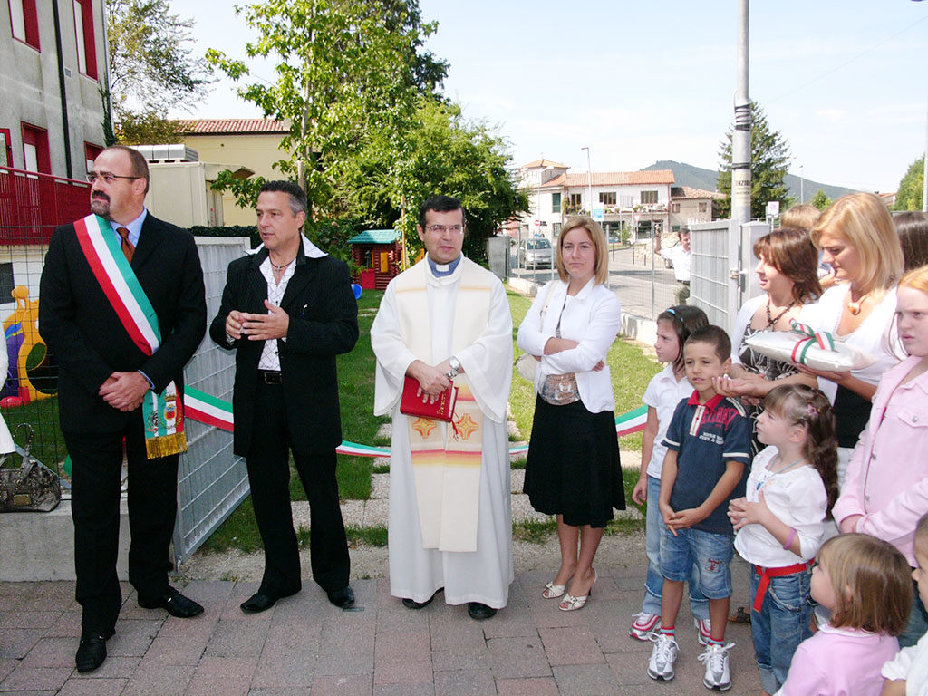 Cerimonia innaugurazione micronido Peter Pan - Nido d'infanzia per bambini dai 3 ai 36 mesi - Pernumia Padova